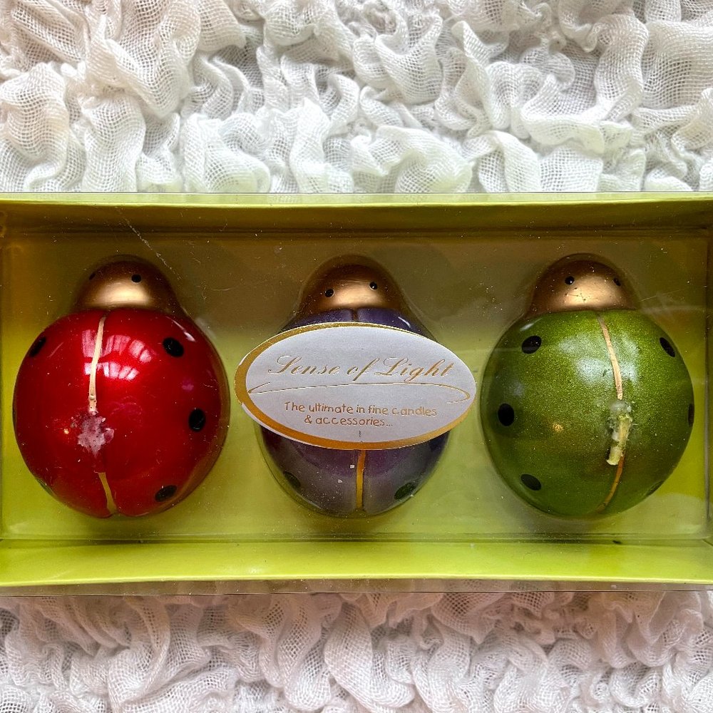 Ladybug Floating Candle NWOT
